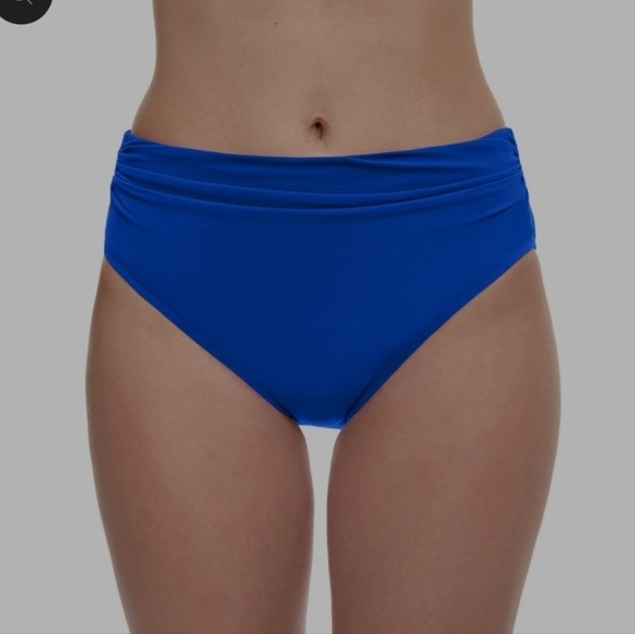 PROFILE BY GOTTEX TUTTI FRUTTI SHIRRED TANKINI BOTTOM. Size US 10. New. - Picture 1 of 10